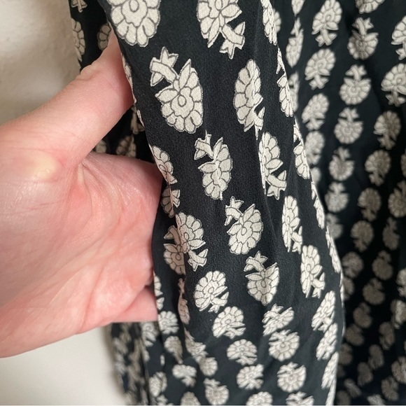 Madewell | Silk Trapeze Cami Dress in Bloomstamp - Picture 6 of 10